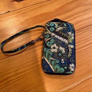 Vera Bradley Zip Up Wristlet